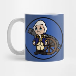 Chibi Henry Knox Circle (Small Print) Mug